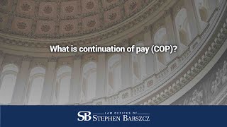 What is continuation of pay COP [upl. by Normie]