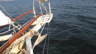 Dreadnought 32 Idle Queeen Sailing on Narragansett Bay [upl. by Yblok]