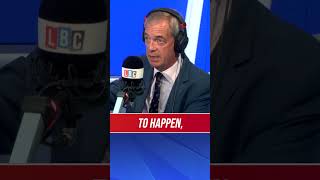 Nigel Farage responds to James O’Briens use of the phrase the Farage riots  LBC [upl. by Dorothy112]