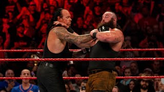 The Undertaker attacks Braun Strowman On this day in 2017 [upl. by Kimura]