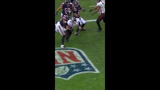 Taylor Heinicke rushes for a 24yard touchdown vs Chicago Bears [upl. by Giliana]