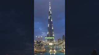 The Tallest Building in the World tallestbuilding facts BurjKhalifa dubai architecture [upl. by Stanton]