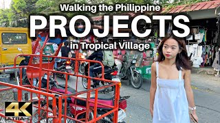 Real Life in the Philippine Projects at Tropical Village Pabahay 4K [upl. by Christy370]