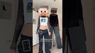 You can watch the video but avoid direct eye contact cosplay enderman minecraft [upl. by Harac]