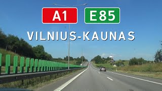 LT A1 Vilnius  Kaunas [upl. by Einnal699]