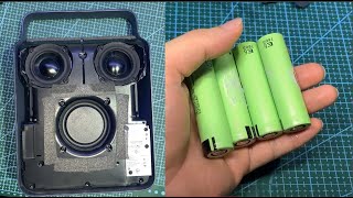 Vifa oslo battery replacement  Full disassembly  Repair And Rework [upl. by Analat]