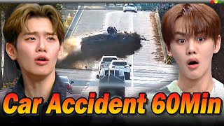 ZEROBASEONE GYUVIN amp TAERAEs Dashcam Reaction  1 Hour Shocking Korean Dashcam Footage Compilation [upl. by Behl]