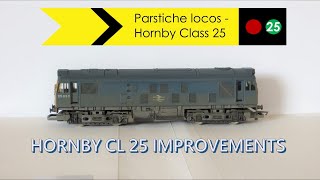 Easy Hornby Class 25 Improvements  to fix lean add extra pickups and weather the body [upl. by Obadiah305]