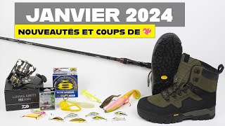 JANVIER 2024  nouveautés et coups de 💖 pour la pêche aux leurres [upl. by Stephi364]