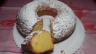 CIAMBELLA ALLA RICOTTA SOFFICE E LEGGERA  Buonissima facile e veloce [upl. by Aitital]