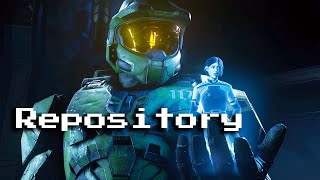 Fight through the Repository  Halo Infinite  Repository [upl. by Atteynad]