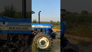 Idle rpm to full rpm🩵⚙️ youtubeshorts newholandtractors automobile farming newholland [upl. by Enelehs817]