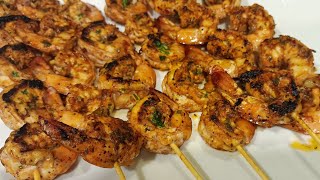 GARLIC GRILLED SHRIMP [upl. by Adnik]