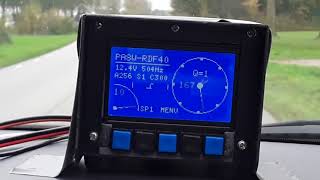 PA8W RDF40 Amplitude Radio Direction Finder field test [upl. by Bein725]