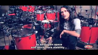 Aquiles Priester mostra seu rack Gibraltar [upl. by Ursa]