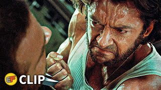 Wolverine vs Sabretooth  The Island Fight Scene  XMen Origins Wolverine 2009 Movie Clip HD 4K [upl. by Alian841]