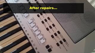 Yamaha keyboard repairs PSRS900 [upl. by Shelman]