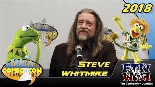 Steve Whitmire The Muppets Sesame Street Fraggle Rock Niagara Falls Comic Con 2018 Full Panel [upl. by Anitsyrk]