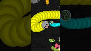 Worms zone io  Cacing besar superhero Robocop  slither snake [upl. by Schaaff]