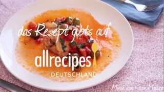 Rezept Hähnchenschlegel mit Oliven Tomaten und Kräutern Pollo Cacciatore [upl. by Kenward]