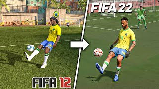 FIFA 11  FIFA 22 Practice Arena Evolution [upl. by Thelma99]