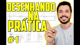 COMO LER PROJETOS DE ESTRUTURAS METÁLICAS  1 VIGA  DESENHANDO NA PRÁTICA [upl. by Leonanie965]