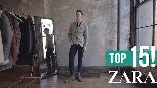 My Top 15 Zara Pieces this FallWinter  TryOn Haul [upl. by Nigem]