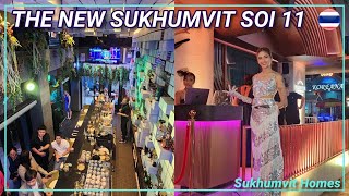 The NEW Sukhumvit Soi 11 Nightlife in Bangkok Thailand [upl. by Meagher]