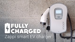 Zappi smart EV charger  Fully Charged [upl. by Laeynad]