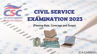 Civil Service Examination 2023Passing RateCoverage and Scope [upl. by Fatma]