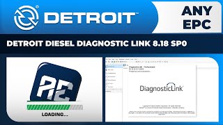 DETROIT DIESEL DIAGNOSTIC LINK 818 SP0  INSTALLATION [upl. by Enniroc]