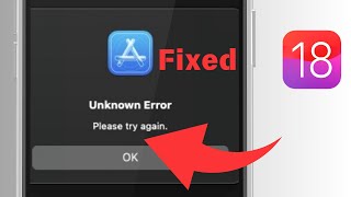 How to Fix Apple Developer Unknown Error Please Try Again  iPhone  iOS 18 [upl. by Edrick]