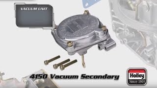 Overview Of The Holley 4150 Vacuum Secondary Carburetor [upl. by Busch]