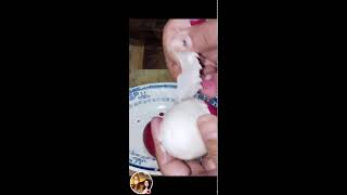 🥚◀️ Satisfying Asmr Cracking 1 Egg amp1 Salted Egg Reverse ◀️ asmr viralvideosatisfyingasmr [upl. by Ainival622]