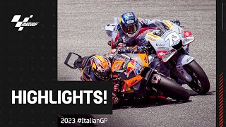 MotoGP™ Race Highlights 👊  2023 ItalianGP [upl. by Nauqaj]