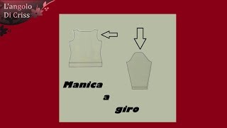 Come calcolare le maglie per lo scalfo manica a maglia e uncinetto [upl. by Nima]