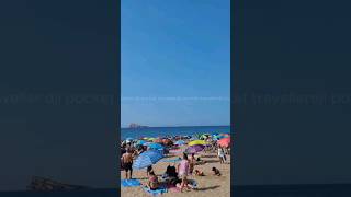 Benidorm Levante Beach Spain  WOW Levante Beach SHORTS [upl. by Ardisi]