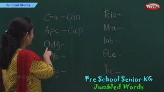 Jumbled Words  Spellings  Jumbled Words For Kids  Pre School Kindergarten [upl. by Ahsiemat8]