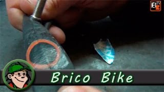 Cómo poner un PARCHE correctamente 👍🏼 en tu BICICLETA Bricobike [upl. by Lelah]