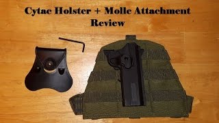 Cytac Holster  Molle Attachment Review [upl. by Charisse945]