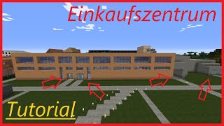 Minecraft Einkaufszentrum bauen  Tutorial [upl. by Amr]