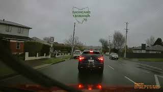 Nissan Qashqai driver breaking several road rules with a child in the car Tasmania [upl. by Aaron]