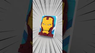 Speed Build Animation  LEGO Iron Man Brick Sketches SET 40535 [upl. by Helse]