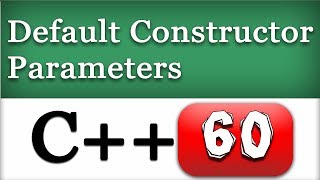 Default Class Constructor Parameters  C OOPS Video Tutorial [upl. by Line899]