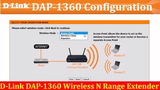 DAP1360 SETUP FULL VIDEO [upl. by Yentuoc]