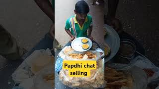 Best sellers of papdhi chat in man shortsvideo youtubeshorts food shortsviral [upl. by Joiner474]