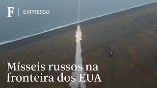 Rússia faz exercício militar no mar de Bering próximo de fronteira com os EUA [upl. by Malinowski829]