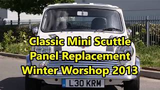 Classic Mini Scuttle Panel Relplacement [upl. by Sneve330]