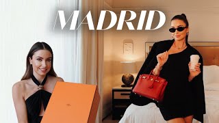 UNBOXING NEW HERMES BAG  MADRID VLOG  EMMA MILLER [upl. by Ellohcin]