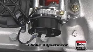 Holley Carburetor Choke Adjustment Tips [upl. by Leontina589]